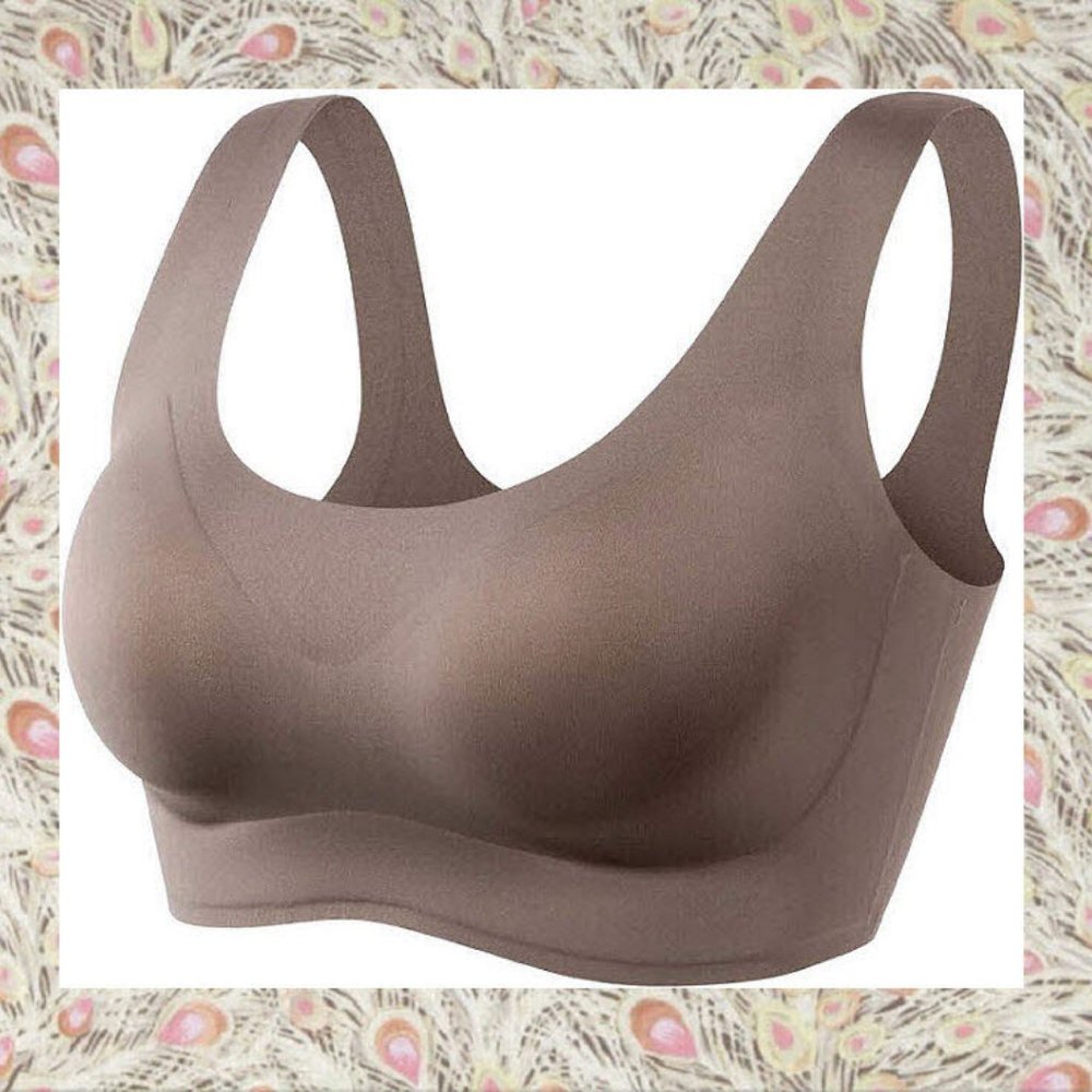 Momcozy  ~ lounge bralette  ~ taupe ~ 2XL
